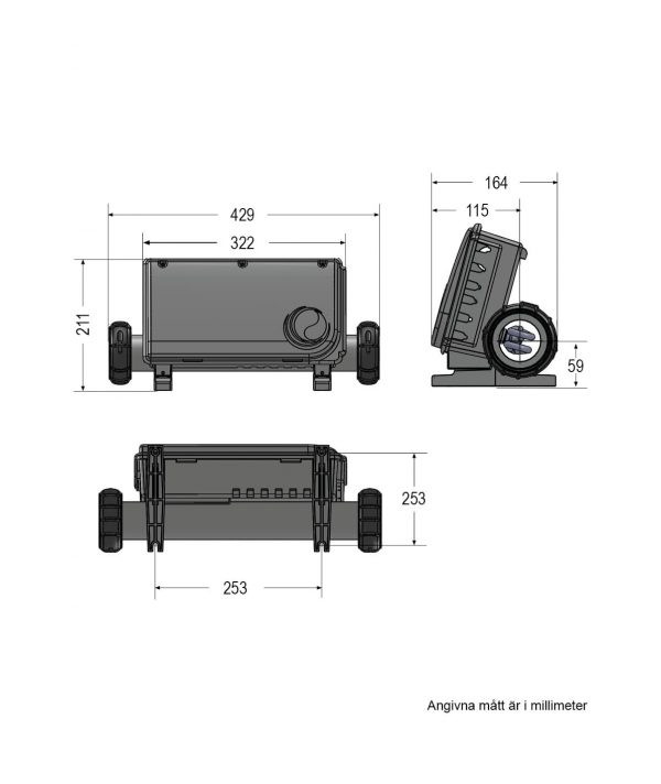 Balboa Kontrollbox BP200UX 3kW - Bild 2